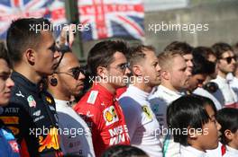 Lewis Hamilton (GBR) Mercedes AMG F1 W10. 13.10.2019. Formula 1 World Championship, Rd 17, Japanese Grand Prix, Suzuka, Japan, Race Day.