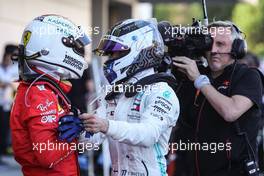 Sebastian Vettel (GER), Scuderia Ferrari and Valtteri Bottas (FIN), Mercedes AMG F1  13.10.2019. Formula 1 World Championship, Rd 17, Japanese Grand Prix, Suzuka, Japan, Race Day.