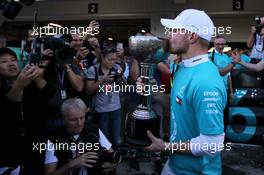 Race winner Valtteri Bottas (FIN) Mercedes AMG F1 celebrates with the team. 13.10.2019. Formula 1 World Championship, Rd 17, Japanese Grand Prix, Suzuka, Japan, Sunday.