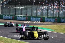 Nico Hulkenberg (GER) Renault F1 Team RS19. 13.10.2019. Formula 1 World Championship, Rd 17, Japanese Grand Prix, Suzuka, Japan, Sunday.
