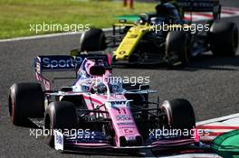 Sergio Perez (MEX) Racing Point F1 Team RP19. 13.10.2019. Formula 1 World Championship, Rd 17, Japanese Grand Prix, Suzuka, Japan, Sunday.