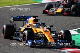 Carlos Sainz Jr (ESP) McLaren MCL34. 13.10.2019. Formula 1 World Championship, Rd 17, Japanese Grand Prix, Suzuka, Japan, Sunday.