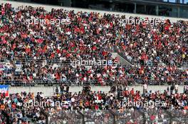 Fans in the grandstand. 13.10.2019. Formula 1 World Championship, Rd 17, Japanese Grand Prix, Suzuka, Japan, Sunday.