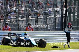 Robert Kubica (POL) Williams Racing FW42 crashed during qualifying. 13.10.2019. Formula 1 World Championship, Rd 17, Japanese Grand Prix, Suzuka, Japan, Sunday.