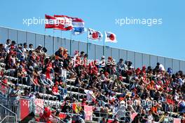 Fans in the grandstand and flags. 13.10.2019. Formula 1 World Championship, Rd 17, Japanese Grand Prix, Suzuka, Japan, Sunday.