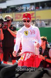 Sebastian Vettel (GER) Ferrari on the drivers parade. 13.10.2019. Formula 1 World Championship, Rd 17, Japanese Grand Prix, Suzuka, Japan, Sunday.