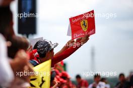 Circuit atmosphere - Ferrari fan. 10.10.2019. Formula 1 World Championship, Rd 17, Japanese Grand Prix, Suzuka, Japan, Preparation Day.