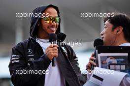 Lewis Hamilton (GBR) Mercedes AMG F1. 10.10.2019. Formula 1 World Championship, Rd 17, Japanese Grand Prix, Suzuka, Japan, Preparation Day.