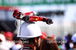 Circuit atmosphere - a Ferrari fan. 10.10.2019. Formula 1 World Championship, Rd 17, Japanese Grand Prix, Suzuka, Japan, Preparation Day.