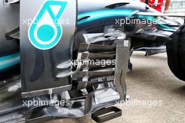 Mercedes AMG F1 W10 sidepod detail. 10.10.2019. Formula 1 World Championship, Rd 17, Japanese Grand Prix, Suzuka, Japan, Preparation Day.
