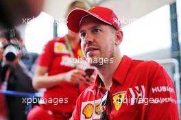 Sebastian Vettel (GER) Ferrari signs autographs for the fans. 10.10.2019. Formula 1 World Championship, Rd 17, Japanese Grand Prix, Suzuka, Japan, Preparation Day.