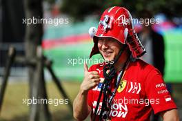 Circuit atmosphere - a Ferrari fan. 10.10.2019. Formula 1 World Championship, Rd 17, Japanese Grand Prix, Suzuka, Japan, Preparation Day.