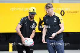 Daniel Ricciardo (AUS), Renault F1 Team and Nico Hulkenberg (GER), Renault Sport F1 Team  10.10.2019. Formula 1 World Championship, Rd 17, Japanese Grand Prix, Suzuka, Japan, Preparation Day.