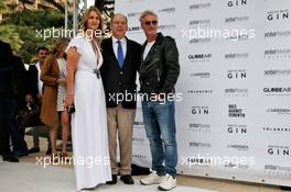 (L to R): Sonia Irvine; HSH Prince Albert of Monaco (MON); and Eddie Irvine (GBR), at the Amber Lounge Fashion Show. 24.05.2019. Formula 1 World Championship, Rd 6, Monaco Grand Prix, Monte Carlo, Monaco, Friday.