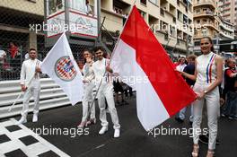 Grid atmosphere. 26.05.2019. Formula 1 World Championship, Rd 6, Monaco Grand Prix, Monte Carlo, Monaco, Race Day.
