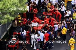 Charles Leclerc (MON) Ferrari SF90 on the grid. 26.05.2019. Formula 1 World Championship, Rd 6, Monaco Grand Prix, Monte Carlo, Monaco, Race Day.