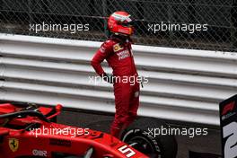 Sebastian Vettel (GER) Ferrari SF90 in parc ferme. 26.05.2019. Formula 1 World Championship, Rd 6, Monaco Grand Prix, Monte Carlo, Monaco, Race Day.