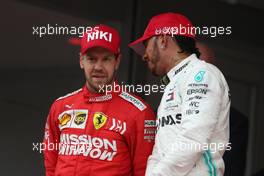 Sebastian Vettel (GER), Scuderia Ferrari and Lewis Hamilton (GBR), Mercedes AMG F1   26.05.2019. Formula 1 World Championship, Rd 6, Monaco Grand Prix, Monte Carlo, Monaco, Race Day.