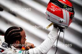 Race winner Lewis Hamilton (GBR) Mercedes AMG F1 celebrates in parc ferme. 26.05.2019. Formula 1 World Championship, Rd 6, Monaco Grand Prix, Monte Carlo, Monaco, Race Day.