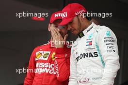 Sebastian Vettel (GER), Scuderia Ferrari and Lewis Hamilton (GBR), Mercedes AMG F1   26.05.2019. Formula 1 World Championship, Rd 6, Monaco Grand Prix, Monte Carlo, Monaco, Race Day.