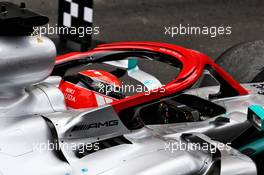Race winner Lewis Hamilton (GBR) Mercedes AMG F1 W10 in parc ferme. 26.05.2019. Formula 1 World Championship, Rd 6, Monaco Grand Prix, Monte Carlo, Monaco, Race Day.