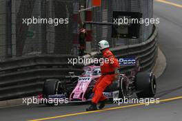 Sergio Perez (MEX), Racing Point  26.05.2019. Formula 1 World Championship, Rd 6, Monaco Grand Prix, Monte Carlo, Monaco, Race Day.