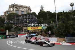 Kimi Raikkonen (FIN) Sauber C37. 26.05.2019. Formula 1 World Championship, Rd 6, Monaco Grand Prix, Monte Carlo, Monaco, Race Day.