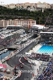 Max Verstappen (NLD) Red Bull Racing RB15 follows Lewis Hamilton (GBR) Mercedes AMG F1 W10. 26.05.2019. Formula 1 World Championship, Rd 6, Monaco Grand Prix, Monte Carlo, Monaco, Race Day.