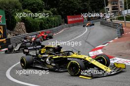 Nico Hulkenberg (GER) Renault F1 Team RS19. 26.05.2019. Formula 1 World Championship, Rd 6, Monaco Grand Prix, Monte Carlo, Monaco, Race Day.