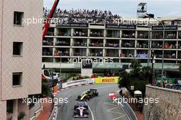 Sergio Perez (MEX) Racing Point F1 Team RP19. 26.05.2019. Formula 1 World Championship, Rd 6, Monaco Grand Prix, Monte Carlo, Monaco, Race Day.