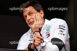 Toto Wolff (GER) Mercedes AMG F1 Shareholder and Executive Director. 25.05.2019. Formula 1 World Championship, Rd 6, Monaco Grand Prix, Monte Carlo, Monaco, Qualifying Day.