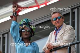 Jacky Ickx (BEL) with his wife Khadja Nin (BUR). 25.05.2019. Formula 1 World Championship, Rd 6, Monaco Grand Prix, Monte Carlo, Monaco, Qualifying Day.