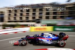 Alexander Albon (THA) Scuderia Toro Rosso STR14. 25.05.2019. Formula 1 World Championship, Rd 6, Monaco Grand Prix, Monte Carlo, Monaco, Qualifying Day.