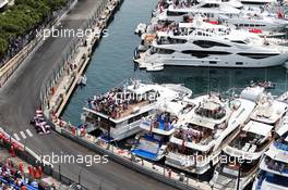 Sergio Perez (MEX) Racing Point F1 Team RP19. 25.05.2019. Formula 1 World Championship, Rd 6, Monaco Grand Prix, Monte Carlo, Monaco, Qualifying Day.