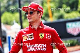 Charles Leclerc (MON) Ferrari. 26.05.2019. Formula 1 World Championship, Rd 6, Monaco Grand Prix, Monte Carlo, Monaco, Race Day.