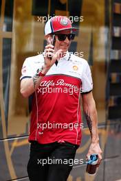Kimi Raikkonen (FIN) Alfa Romeo Racing. 26.05.2019. Formula 1 World Championship, Rd 6, Monaco Grand Prix, Monte Carlo, Monaco, Race Day.