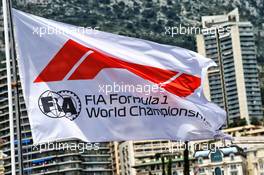 FIA flag. 26.05.2019. Formula 1 World Championship, Rd 6, Monaco Grand Prix, Monte Carlo, Monaco, Race Day.