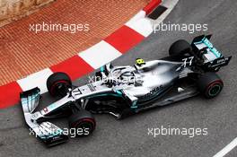 Valtteri Bottas (FIN) Mercedes AMG F1 W10. 23.05.2019. Formula 1 World Championship, Rd 6, Monaco Grand Prix, Monte Carlo, Monaco, Practice Day.