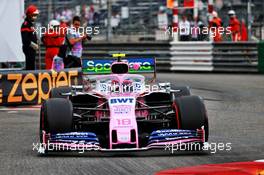 Lance Stroll (CDN) Racing Point F1 Team RP19. 23.05.2019. Formula 1 World Championship, Rd 6, Monaco Grand Prix, Monte Carlo, Monaco, Practice Day.