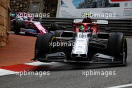 Antonio Giovinazzi (ITA) Alfa Romeo Racing C38. 23.05.2019. Formula 1 World Championship, Rd 6, Monaco Grand Prix, Monte Carlo, Monaco, Practice Day.