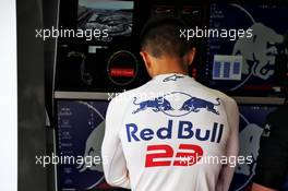 Alexander Albon (THA) Scuderia Toro Rosso. 23.05.2019. Formula 1 World Championship, Rd 6, Monaco Grand Prix, Monte Carlo, Monaco, Practice Day.