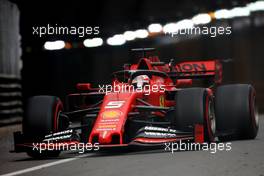 Sebastian Vettel (GER), Scuderia Ferrari  23.05.2019. Formula 1 World Championship, Rd 6, Monaco Grand Prix, Monte Carlo, Monaco, Practice Day.