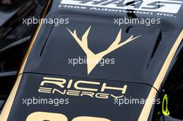 Haas VF-19 nosecone - Rich Energy logo. 22.05.2019. Formula 1 World Championship, Rd 6, Monaco Grand Prix, Monte Carlo, Monaco, Preparation Day.