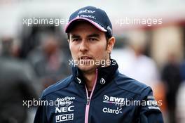 Sergio Perez (MEX) Racing Point F1 Team. 22.05.2019. Formula 1 World Championship, Rd 6, Monaco Grand Prix, Monte Carlo, Monaco, Preparation Day.