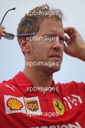 Sebastian Vettel (GER), Scuderia Ferrari  22.05.2019. Formula 1 World Championship, Rd 6, Monaco Grand Prix, Monte Carlo, Monaco, Preparation Day.
