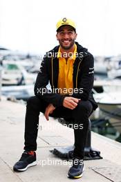 Daniel Ricciardo (AUS) Renault F1 Team. 22.05.2019. Formula 1 World Championship, Rd 6, Monaco Grand Prix, Monte Carlo, Monaco, Preparation Day.