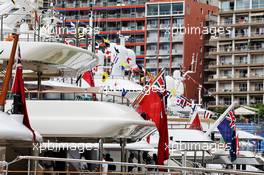 Boats in the scenic Monaco Harbour. 22.05.2019. Formula 1 World Championship, Rd 6, Monaco Grand Prix, Monte Carlo, Monaco, Preparation Day.