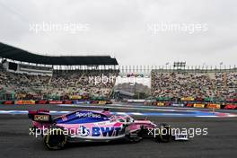 Sergio Perez (MEX) Racing Point F1 Team RP19.              25.10.2019. Formula 1 World Championship, Rd 18, Mexican Grand Prix, Mexico City, Mexico, Practice Day.