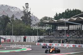 Carlos Sainz Jr (ESP) McLaren MCL34. 25.10.2019. Formula 1 World Championship, Rd 18, Mexican Grand Prix, Mexico City, Mexico, Practice Day.