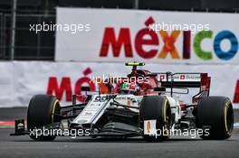 Antonio Giovinazzi (ITA) Alfa Romeo Racing C38. 25.10.2019. Formula 1 World Championship, Rd 18, Mexican Grand Prix, Mexico City, Mexico, Practice Day.